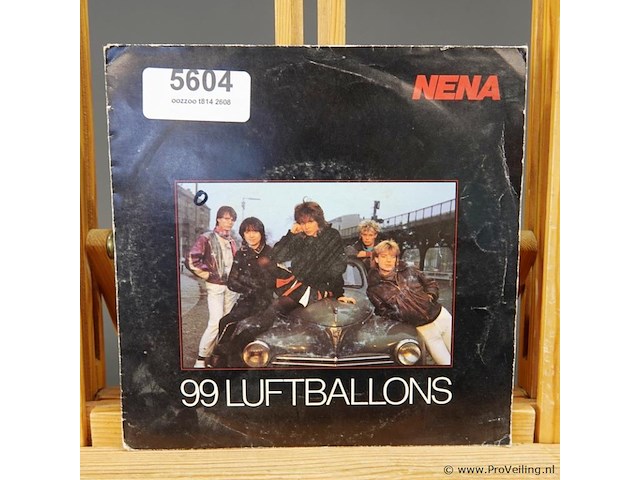 Originele vinyl single uit 1983 van de duitse popgroep nena - afbeelding 1 van  4