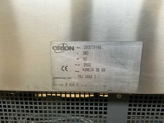 Orion koreia 3b g9 ijsvitrine - afbeelding 6 van  8