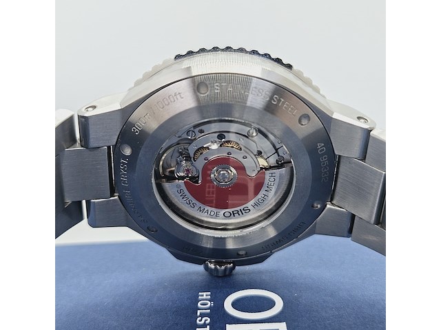 Oris aquis date herenhorloge - inclusief doos - afbeelding 3 van  12