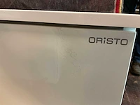 Oristo - 120d - badmeubelset compleet met dubbele wasbak en spiegel - afbeelding 4 van  9