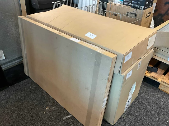 Oristo - 120d - badmeubelset compleet met dubbele wasbak en spiegel - afbeelding 9 van  9