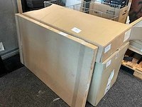 Oristo - 120d - badmeubelset compleet met dubbele wasbak en spiegel - afbeelding 9 van  9
