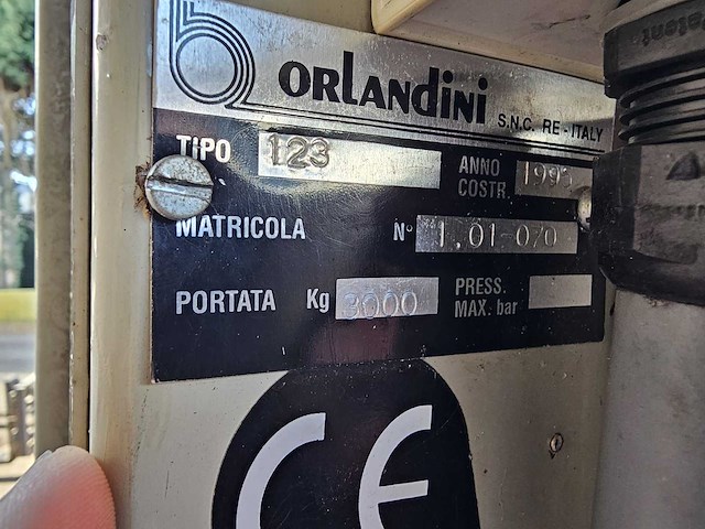 Orlandini - 3000kg twee-koloms hefbrug - afbeelding 2 van  10