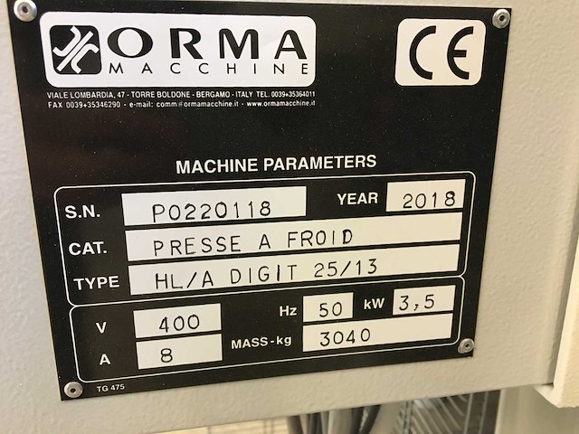 Orma - 2018 - hl/a digit 25/13 - doorlooppers - afbeelding 9 van  18
