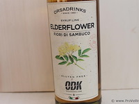 Orsadrinks elderflower fiori di sambucco - 75cl - winkelverkoopprijs € 9.95 - afbeelding 2 van  3