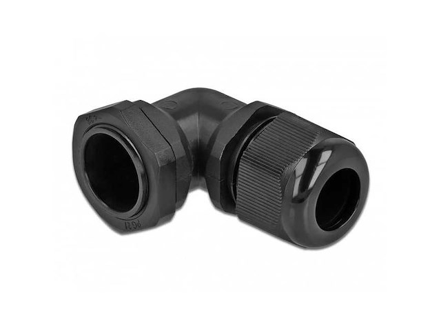 Ortac pg21 polyamide 90graden bocht (25x) - afbeelding 1 van  2