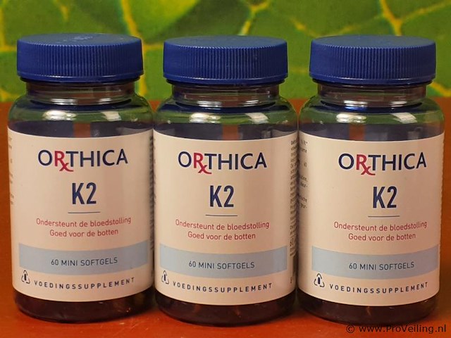 Orthica voedingssupplementen, diverse soorten o.a. co-enzym q10-30 & k2 - afbeelding 5 van  16
