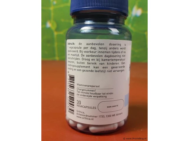 Orthica voedingssupplementen, diverse soorten o.a. co-enzym q10-30 & k2 - afbeelding 10 van  16