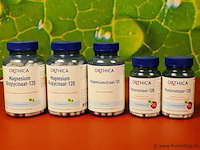 Orthica voedingssupplementen, diverse soorten o.a. magnesium bisglycinaat-120 & hyaluronzuur-120 - afbeelding 1 van  10