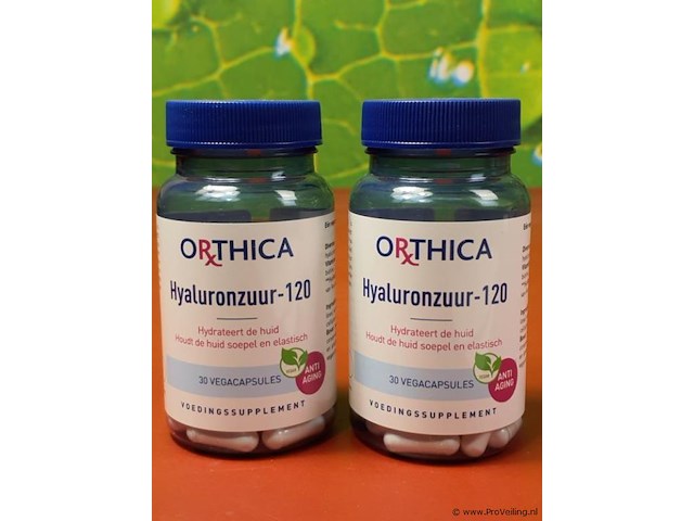 Orthica voedingssupplementen, diverse soorten o.a. magnesium bisglycinaat-120 & hyaluronzuur-120 - afbeelding 9 van  10