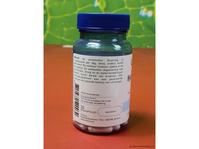 Orthica voedingssupplementen, diverse soorten o.a. magnesium bisglycinaat-120 & hyaluronzuur-120 - afbeelding 10 van  10