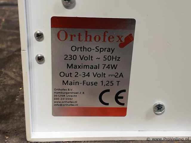 Orthofex ortho-spray pedicuremotor - afbeelding 4 van  4