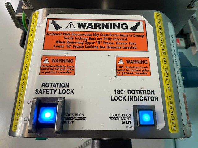 Orthopedic systems, inc. - operatietafel - afbeelding 9 van  9