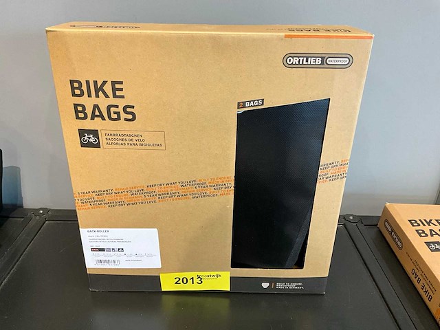 Ortlieb back-roller classic ql 2.1 zwart 40l set van twee tassen - afbeelding 1 van  3