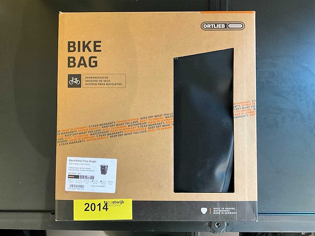 Ortlieb back-roller free ql 2.1 black - 20l fietstas - afbeelding 1 van  2