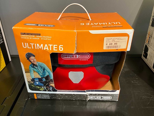 Ortlieb ultimate 6m classic 7l stuurtas - afbeelding 2 van  2