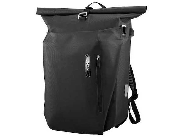 Ortlieb vario ps ql 2.1 black 20l fietstas/rugtas - afbeelding 1 van  5