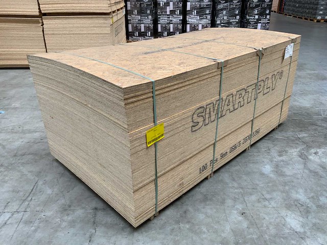 Osb 3 plaat 2370x1250x9mm (100x) - afbeelding 1 van  6