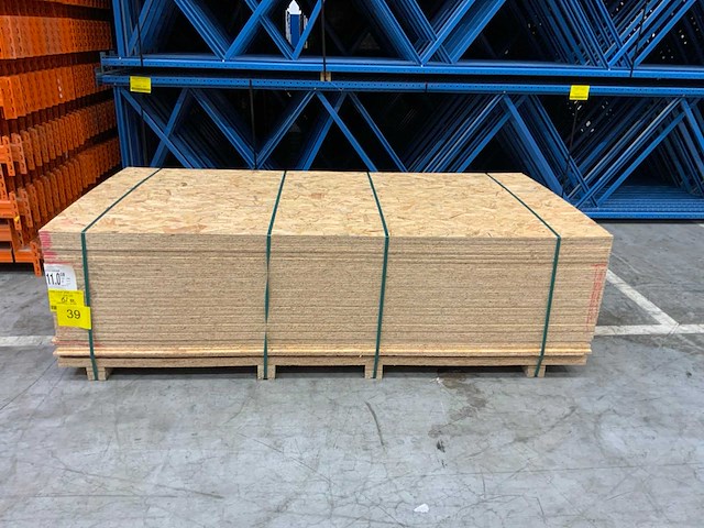 Osb plaat 2440x1220x11mm (61x) - afbeelding 2 van  8