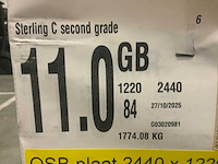 Osb plaat 2440x1220x11mm (84x) - afbeelding 8 van  8