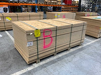 Osb plaat 2440x1220x12mm (76x)