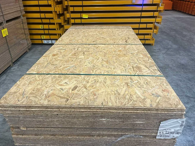 Osb plaat 2500 x 1250x 15 mm gbf4 (60x) - afbeelding 8 van  12