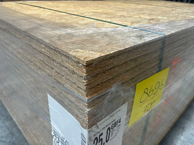 Osb plaat 2500 x 1250x 25 mm gbf4 (27x) - afbeelding 12 van  15