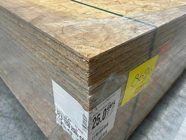 Osb plaat 2500 x 1250x 25 mm gbf4 (27x) - afbeelding 7 van  15