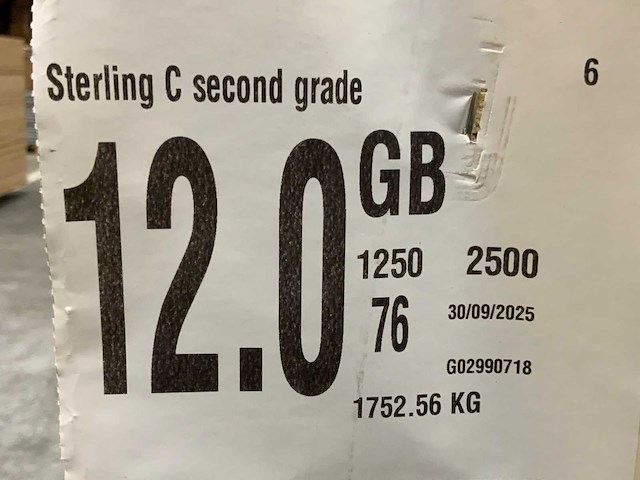 Osb plaat 2500x1250x12mm (76x) - afbeelding 8 van  8