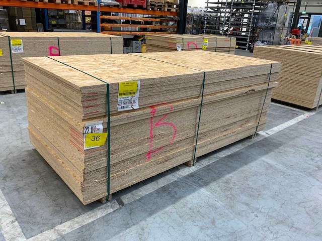 Osb plaat 2500x1250x22mm (40x) - afbeelding 1 van  9