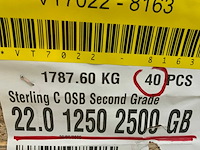 Osb plaat 2500x1250x22mm (40x) - afbeelding 9 van  9