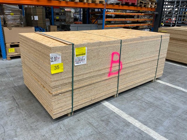 Osb plaat 2500x1250x22mm (40x) - afbeelding 1 van  8