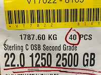 Osb plaat 2500x1250x22mm (40x) - afbeelding 8 van  8