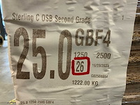 Osb plaat 2500x1250x25mm (26x) - afbeelding 8 van  8