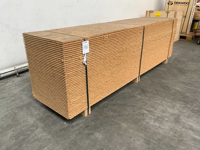Osb plaat 2500x625x12mm (44x) - afbeelding 1 van  7