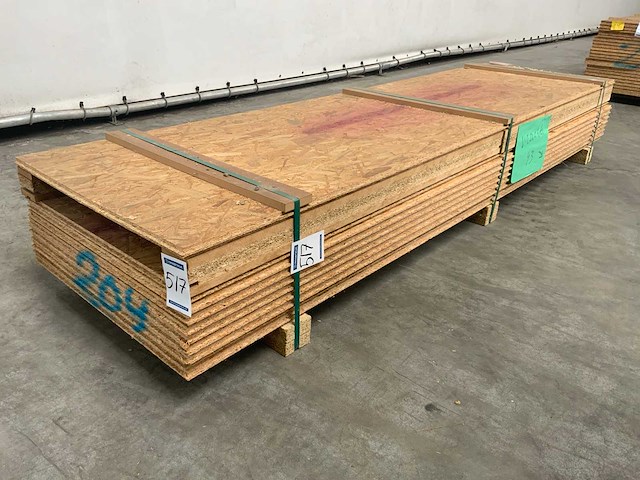 Osb plaat 2500x675x22mm mix (10x) - afbeelding 1 van  6