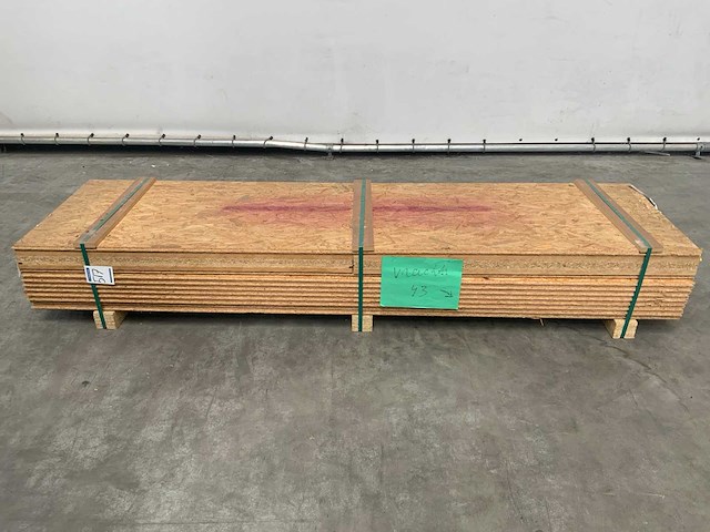 Osb plaat 2500x675x22mm mix (10x) - afbeelding 2 van  6