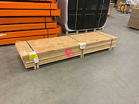 Osb plaat 2500x675x25mm tg4 (11x) - afbeelding 1 van  6