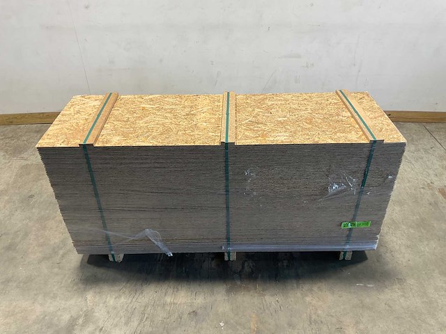 Osb plaat met mes -en groef 205x67,5x1,2 cm (50x) - afbeelding 2 van  6