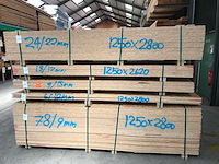 Osb platen 12mm 1250x2620mm (13x) - afbeelding 2 van  3