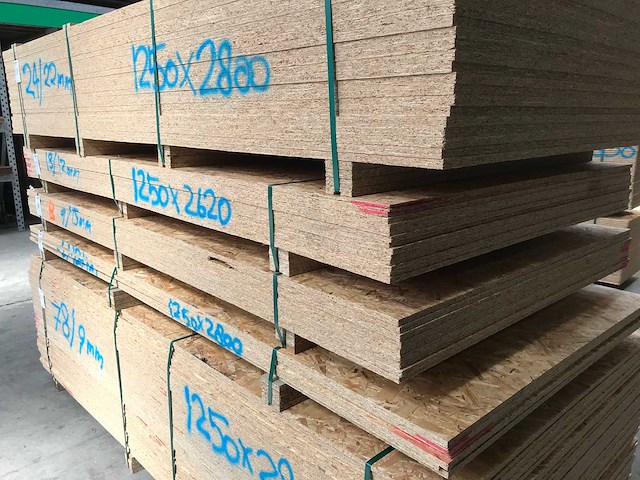 Osb platen 12mm 1250x2620mm (13x) - afbeelding 3 van  3