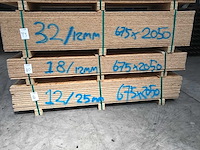 Osb platen 12mm 675x2050mm (18x) - afbeelding 2 van  3
