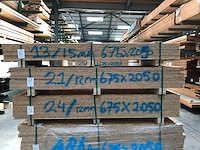 Osb platen 12mm 675x2050mm (21x) - afbeelding 2 van  4