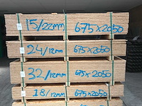 Osb platen 12mm 675x2050mm (24x) - afbeelding 2 van  3