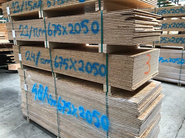 Osb platen 12mm 675x2050mm (24x) - afbeelding 3 van  3