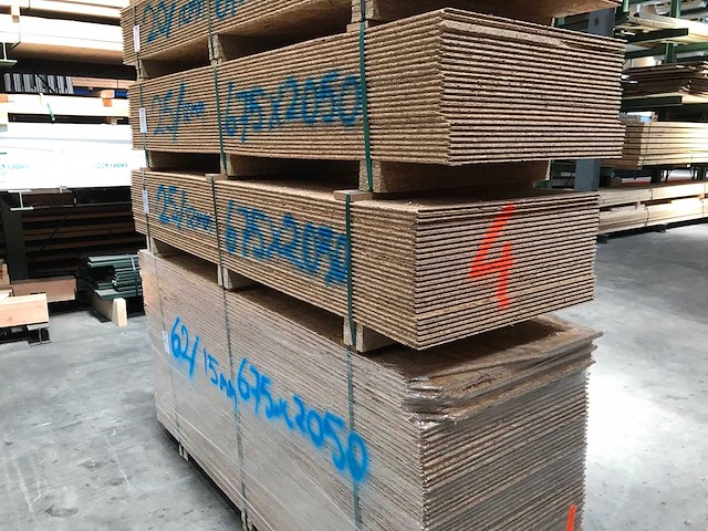 Osb platen 12mm 675x2050mm (25x) - afbeelding 3 van  3