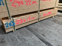 Osb platen 15mm 675x2500mm (23x) - afbeelding 1 van  3