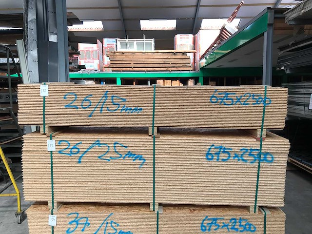 Osb platen 15mm 675x2500mm (26x) - afbeelding 2 van  3