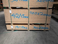 Osb platen 15mm 900x2000mm (42x) - afbeelding 2 van  3