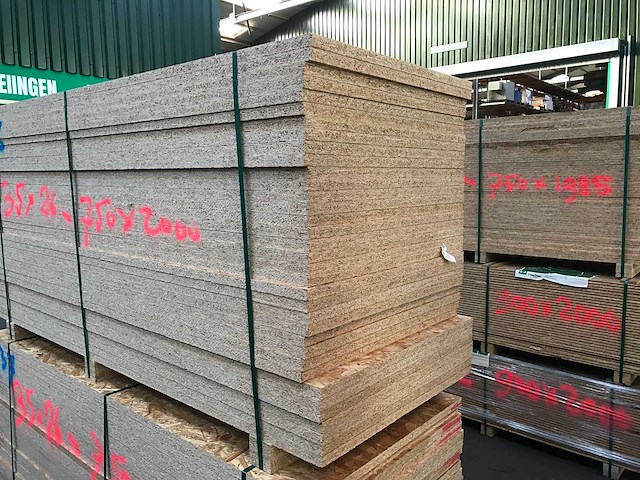 Osb platen 16mm 900x2000mm (30x) - afbeelding 2 van  3